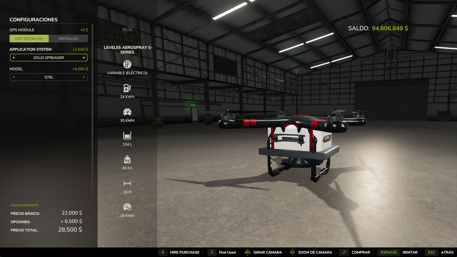 Agro Drone – AeroSpray S70L V1.2.0.2 thumbnail 2