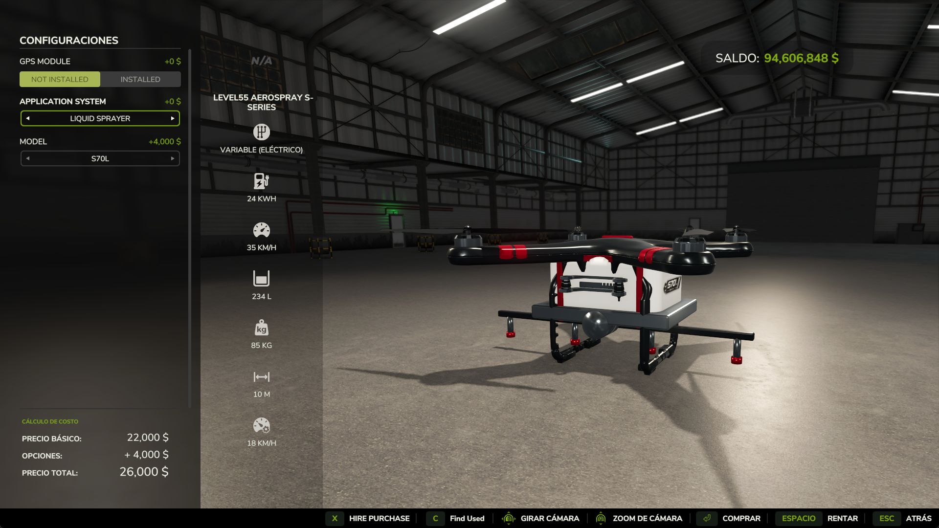 Agro Drone – AeroSpray S70L V1.2.0.2 thumbnail 3