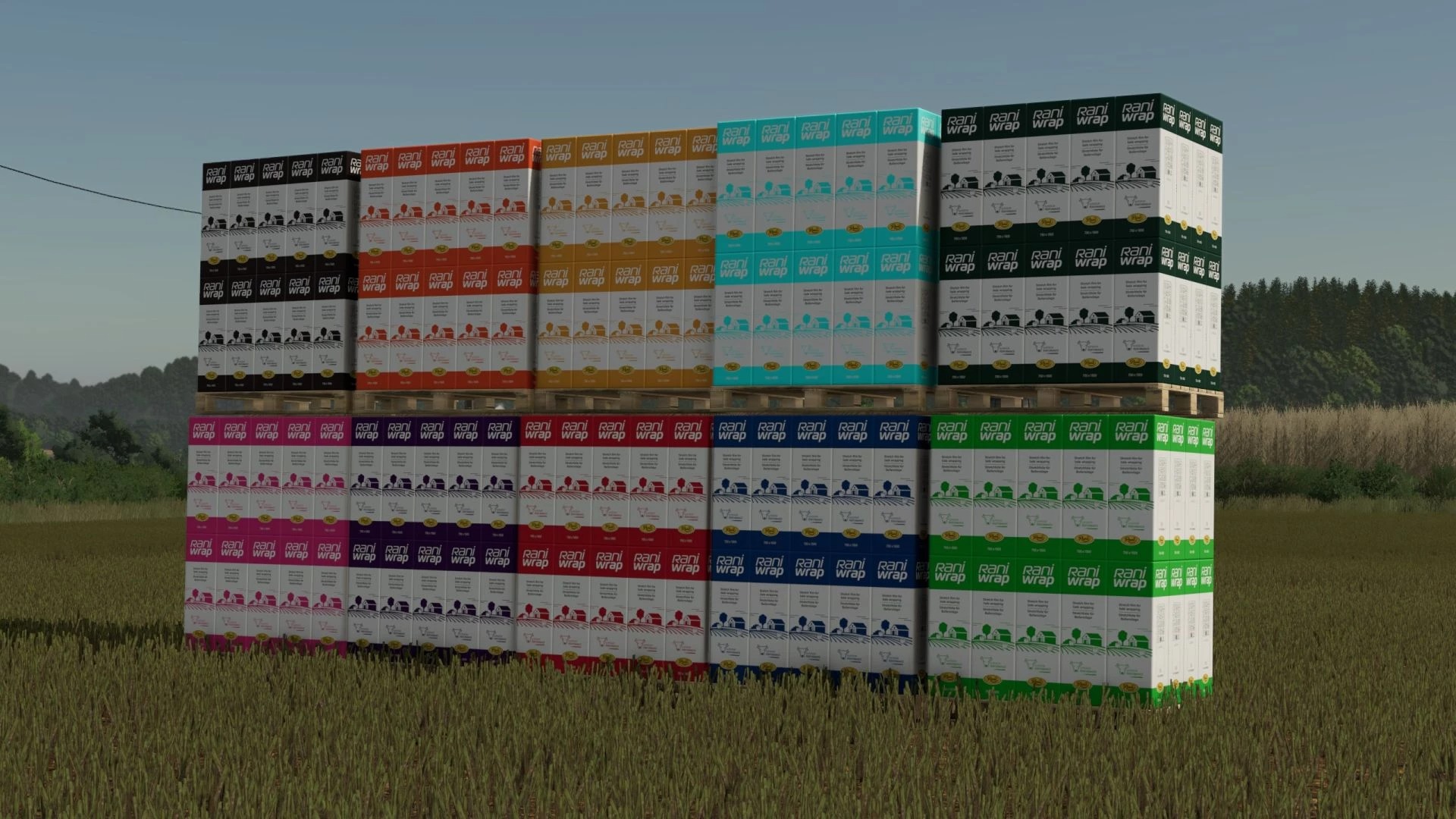 More Colors for Wrapping Film V1.0