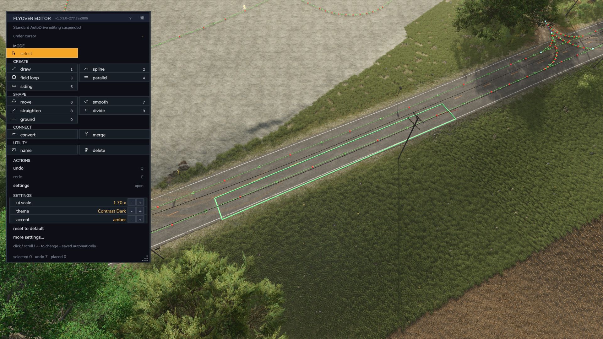 AutoDrive top-down flyover editor V1.0.3.3 thumbnail 4