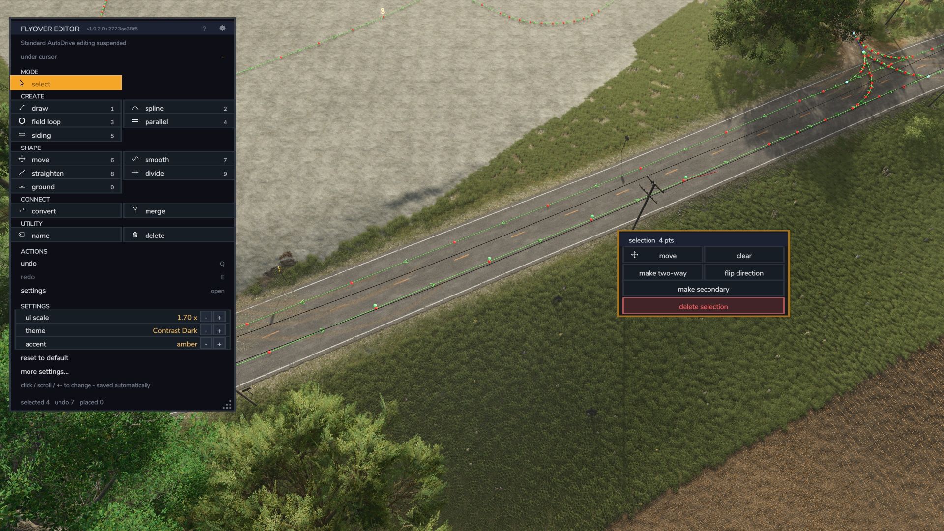 AutoDrive top-down flyover editor V1.0.3.3 thumbnail 5
